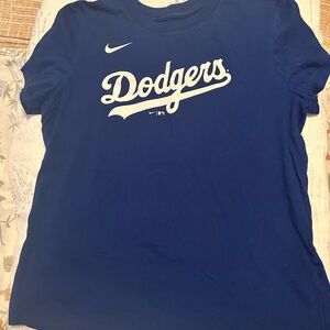 Nike Kids Blue Dodgers Tee